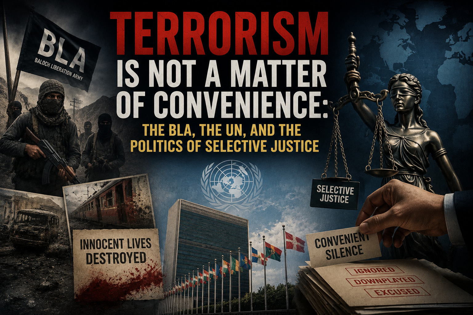 Terrorism Is Not a Matter of Convenience: The BLA, the UN, and the Politics of Selective Justice Terrorism Is Not a Matter of Convenience: The BLA, the UN, and the Politics of Selective Justice