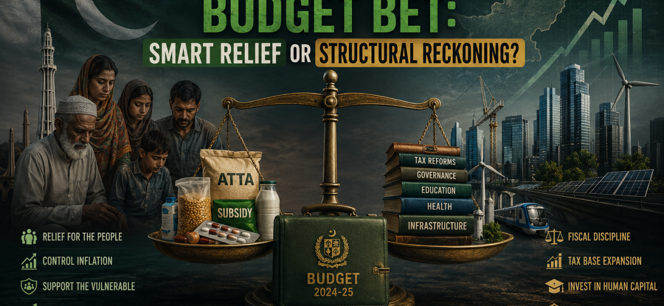Pakistan’s Budget Bet: Smart Relief or Structural Reckoning? Pakistan’s Budget Bet: Smart Relief or Structural Reckoning?