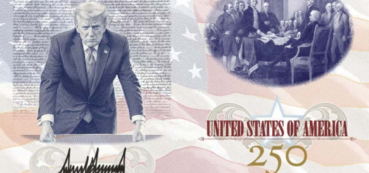 Trump Unveils Limited-Edition US Passport with His Likeness to Mark 250th Anniversary Trump Unveils Limited-Edition US Passport with His Likeness to Mark 250th Anniversary