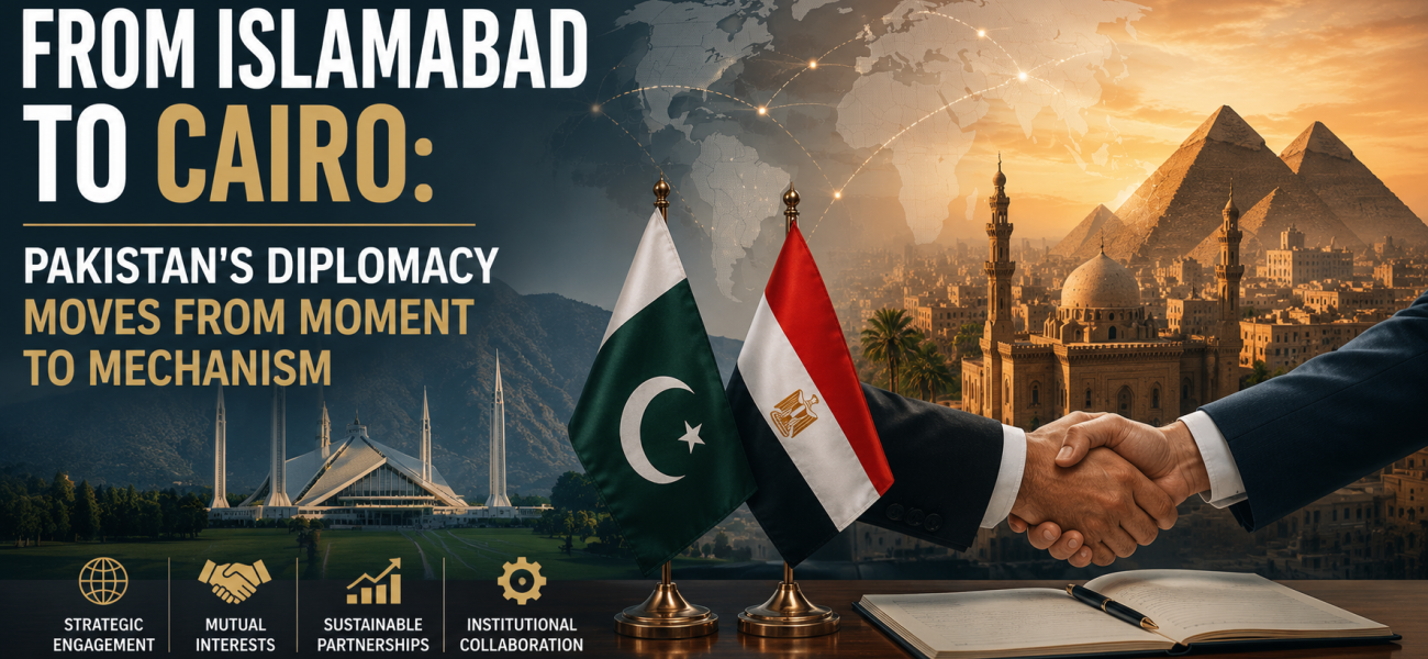 From Islamabad to Cairo: Pakistan’s Diplomacy Moves From Moment to Mechanism