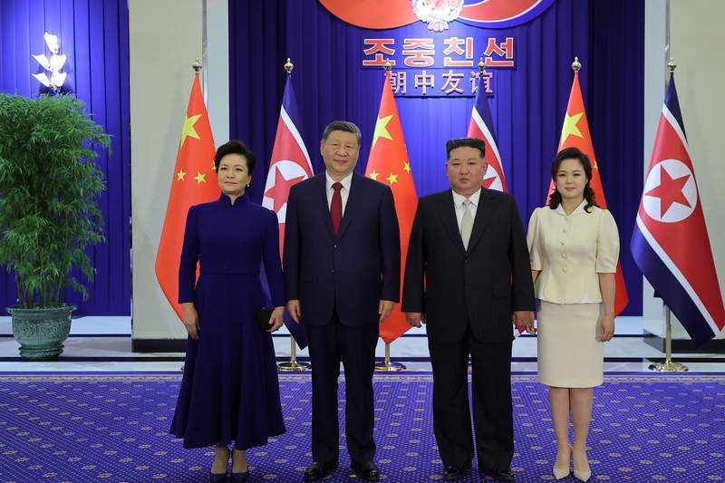 Silent Embrace, Shifting Sands: Pyongyang and Beijing Tighten Grip as World Watches On Silent Embrace, Shifting Sands: Pyongyang and Beijing Tighten Grip as World Watches On