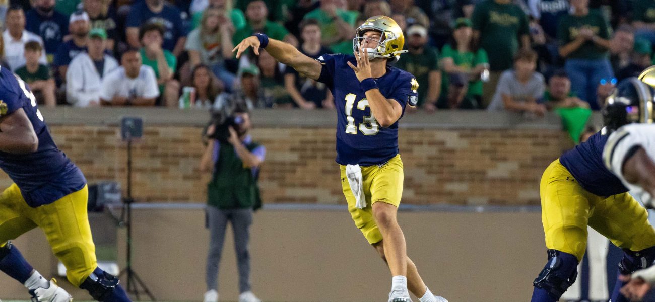 The Mouth That Roared: Notre Dame’s QB Shakes Up Gridiron Norms The Mouth That Roared: Notre Dame’s QB Shakes Up Gridiron Norms