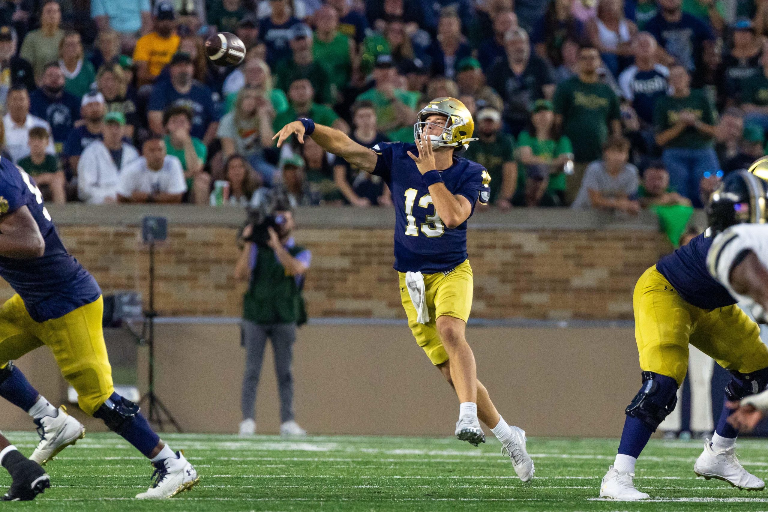 The Mouth That Roared: Notre Dame’s QB Shakes Up Gridiron Norms The Mouth That Roared: Notre Dame’s QB Shakes Up Gridiron Norms