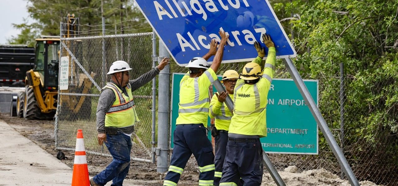 Dubbed ‘Alligator Alcatraz,’ Controversial Migrant Detention Facility Shuts Down Dubbed ‘Alligator Alcatraz,’ Controversial Migrant Detention Facility Shuts Down