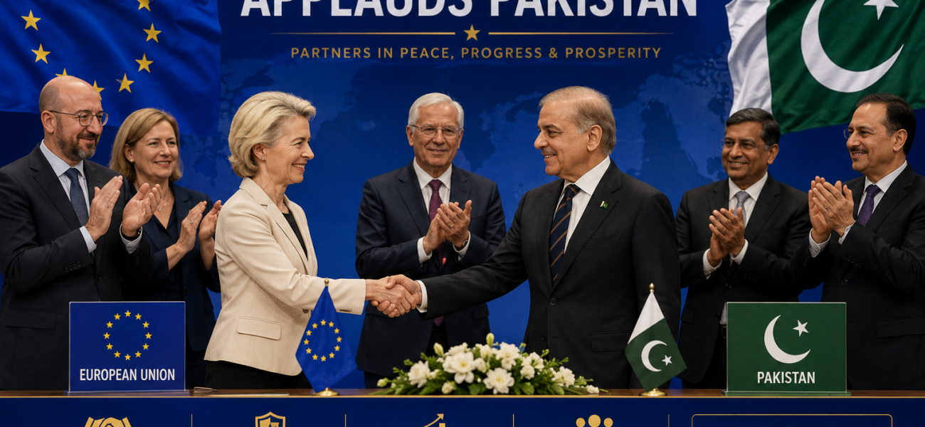 European Union Applauds Pakistan European Union Applauds Pakistan