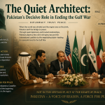 The Quiet Architect: Pakistan’s Decisive Role in Ending the Gulf War The Quiet Architect: Pakistan’s Decisive Role in Ending the Gulf War
