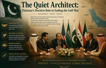 The Quiet Architect: Pakistan’s Decisive Role in Ending the Gulf War The Quiet Architect: Pakistan’s Decisive Role in Ending the Gulf War