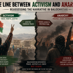 The Line Between Activism and Anarchy: Reassessing the Narrative in Balochistan The Line Between Activism and Anarchy: Reassessing the Narrative in Balochistan