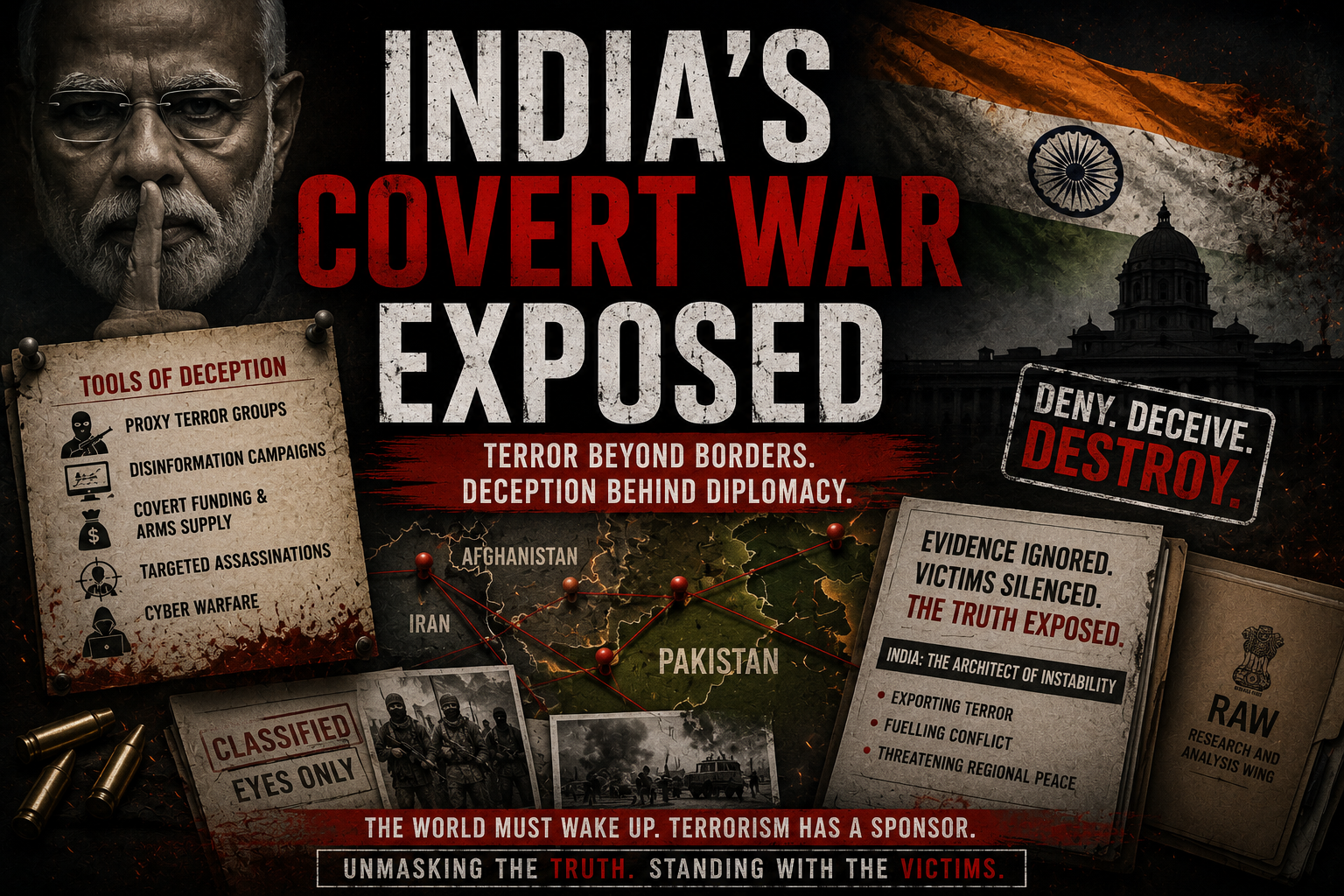 India’s Covert War Exposed India’s Covert War Exposed
