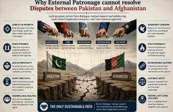 Why External Patronage cannot resolve Disputes between Pakistan and Afghanistan Why External Patronage cannot resolve Disputes between Pakistan and Afghanistan