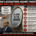 India’s Accusations Against Pakistan Ring Hollow Amid Its Own Record