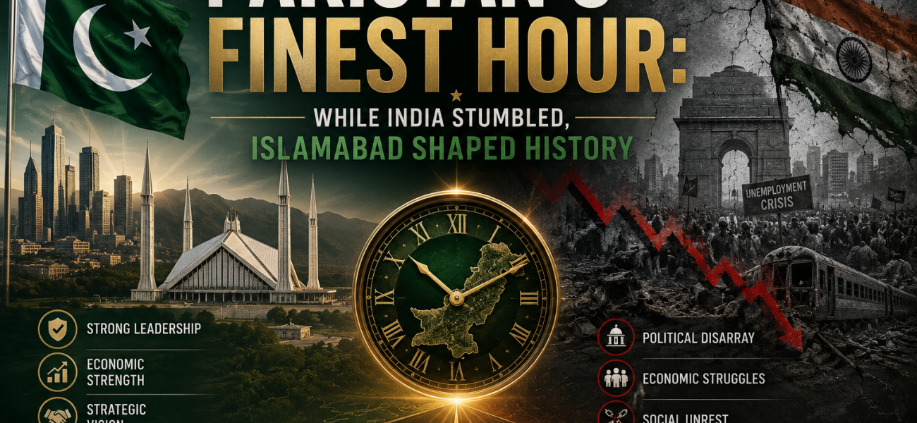 Pakistan’s Finest Hour: While India Stumbled, Islamabad Shaped History Pakistan’s Finest Hour: While India Stumbled, Islamabad Shaped History