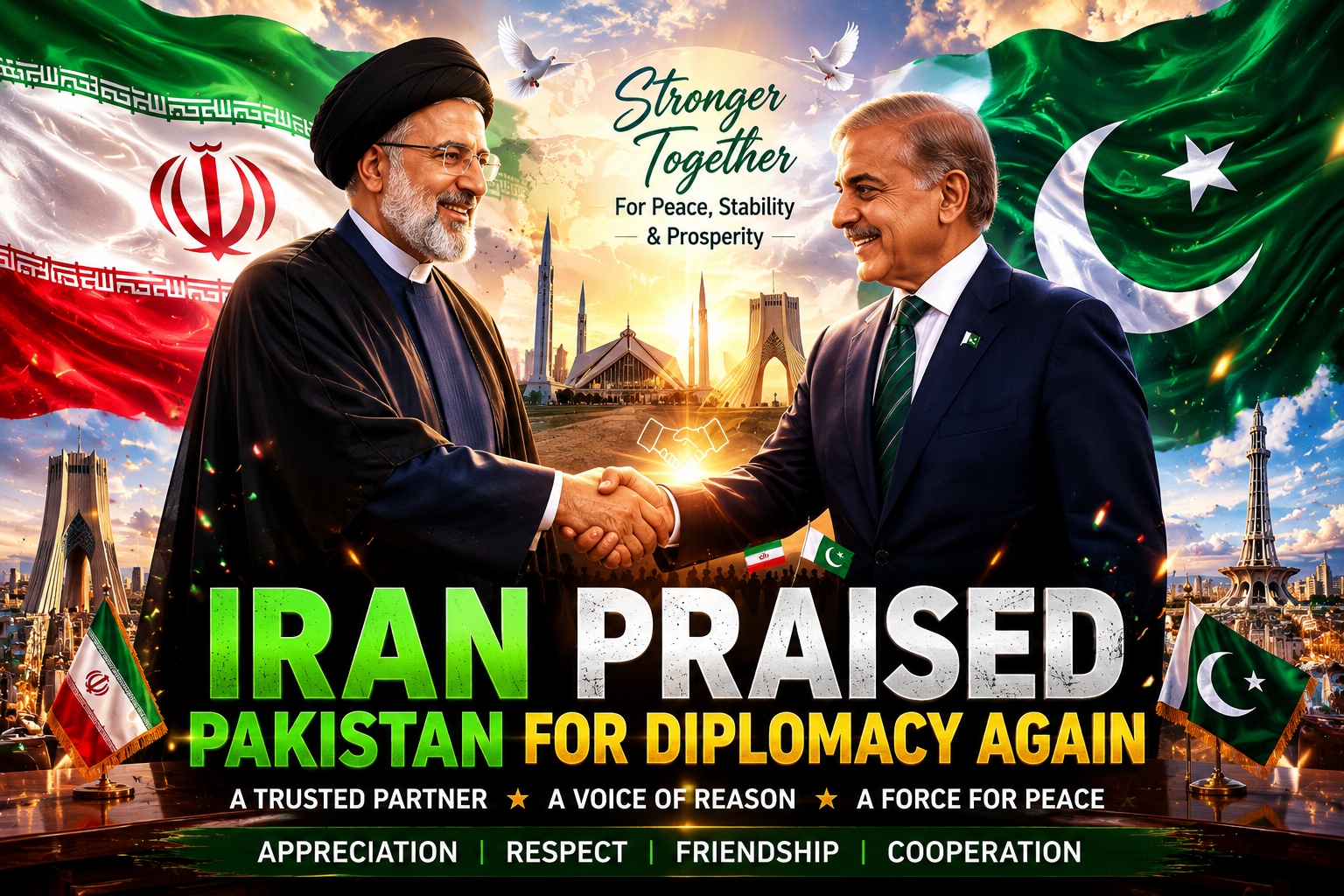 Iran Praised Pakistan for Diplomacy Again Iran Praised Pakistan for Diplomacy Again