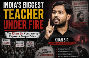 India’s Biggest Teacher Under Fire: The Khan Sir Controversy Exposes a Deeper Crisis India’s Biggest Teacher Under Fire: The Khan Sir Controversy Exposes a Deeper Crisis