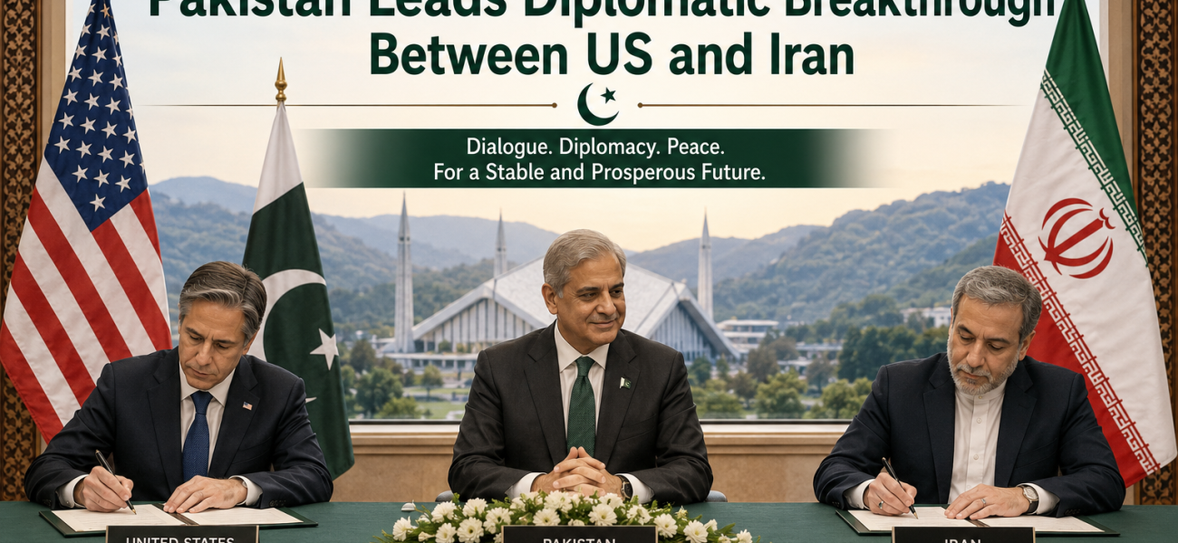 Islamabad MoU Signed: Pakistan Leads Diplomatic Breakthrough Between US and Iran Islamabad MoU Signed: Pakistan Leads Diplomatic Breakthrough Between US and Iran