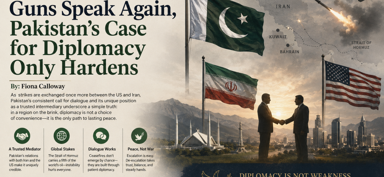 When the Guns Speak Again, Pakistan’s Case for Diplomacy Only Hardens When the Guns Speak Again, Pakistan’s Case for Diplomacy Only Hardens