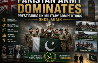 Pakistan Army Dominates Prestigious UK Military Competitions Once Again Pakistan Army Dominates Prestigious UK Military Competitions Once Again