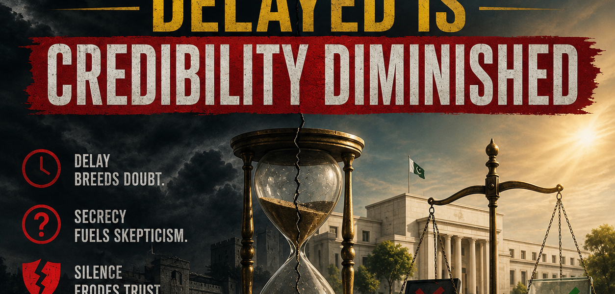 Transparency Delayed Is Credibility Diminished Transparency Delayed Is Credibility Diminished