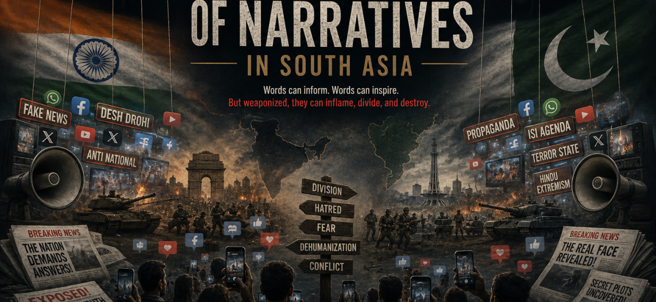 The Weaponization of Narratives in South Asia The Weaponization of Narratives in South Asia
