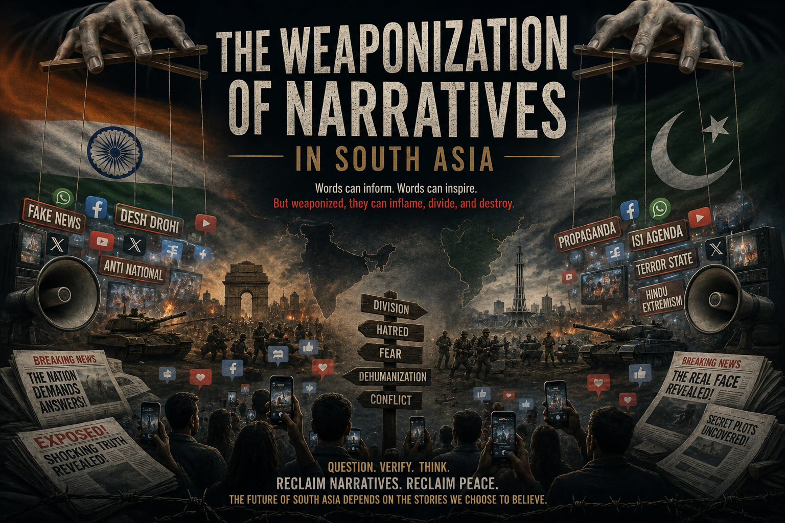 The Weaponization of Narratives in South Asia The Weaponization of Narratives in South Asia