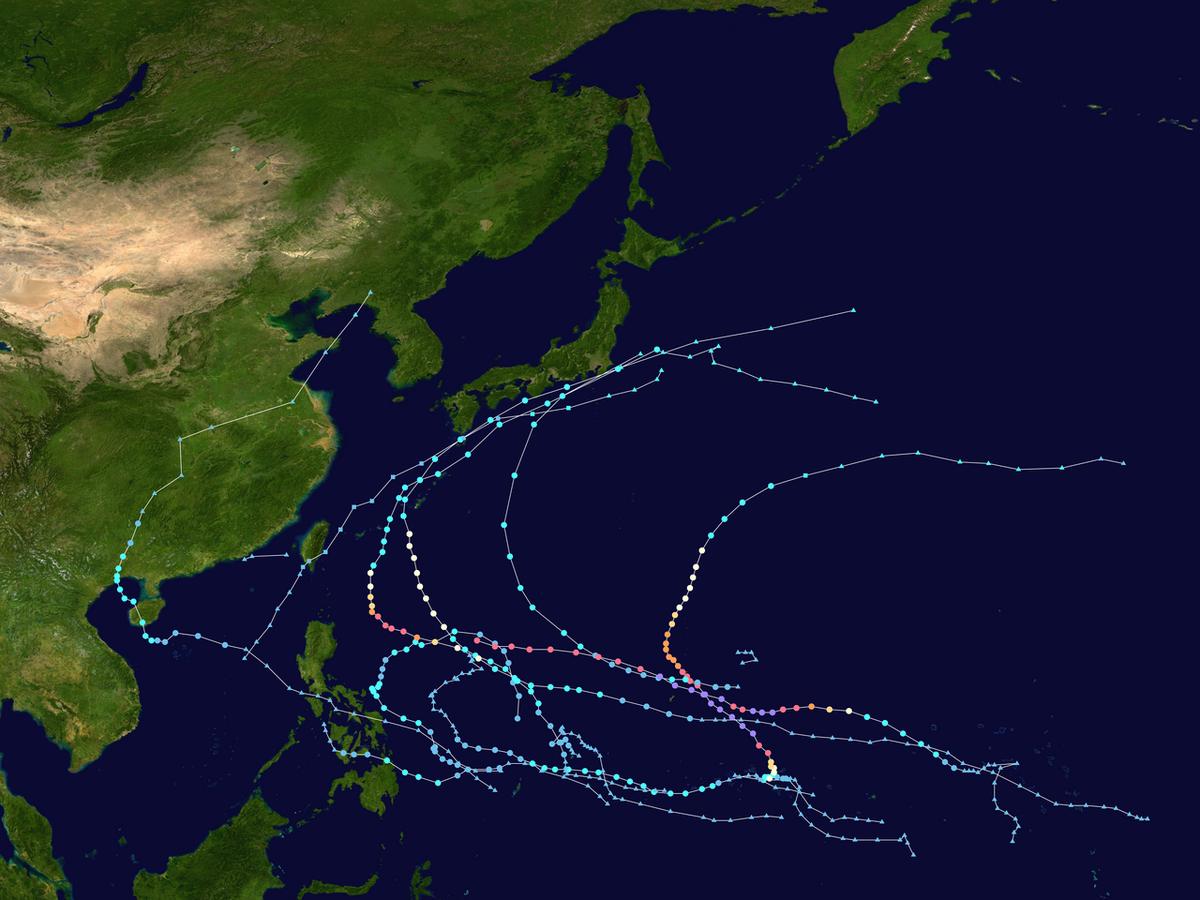 Typhoon Bavi Threatens East Asia After Philippines Devastation