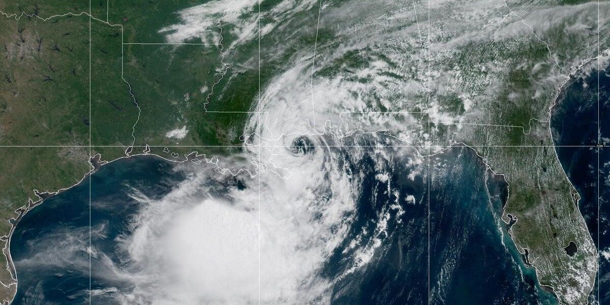 Tropical Storm Bertha Hits Louisiana with 45 mph Winds