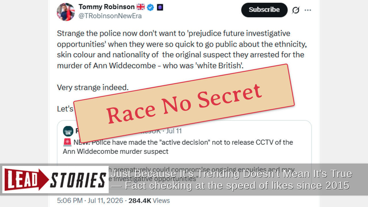 Fictions and Fears: The Festering Lie Around an MP’s ‘Murder’