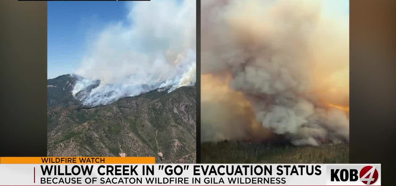 NM’s Sacaton Fire: ‘Go’ Evacuation Order Issued