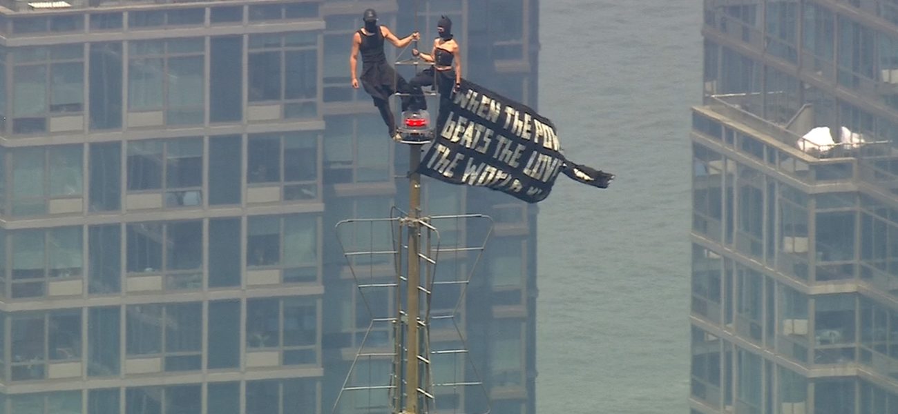 Climate Activists Face 8 Charges After Empire State Ascent