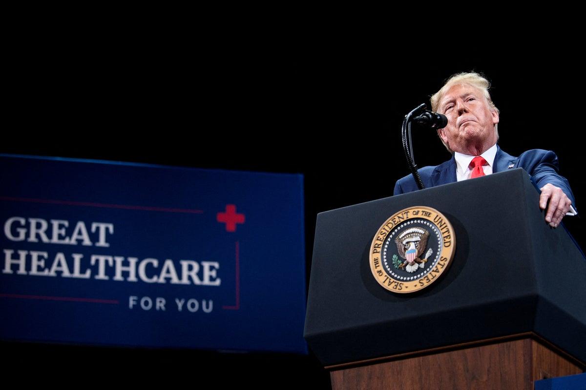 Gavin Newsom Mocks Trump Over Decade-Long Promise for New Healthcare Plan Gavin Newsom Mocks Trump Over Decade-Long Promise for New Healthcare Plan
