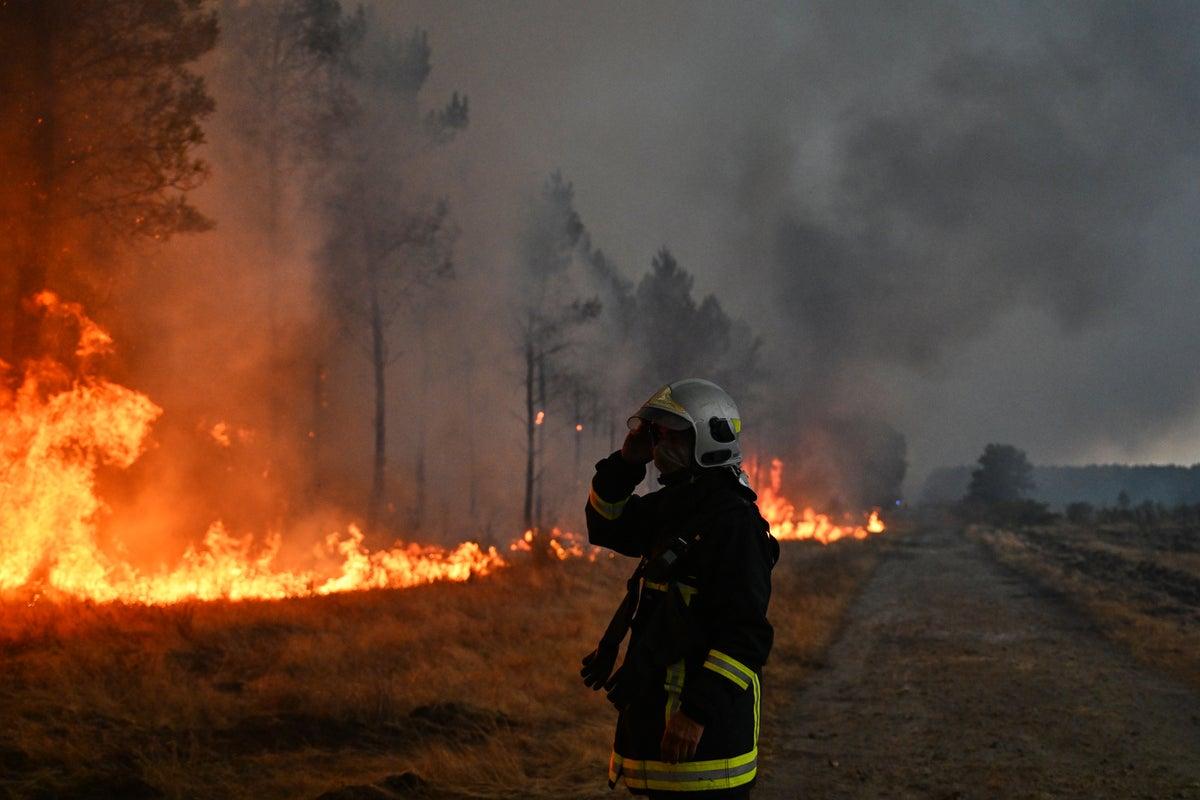 Europe Wildfires: Bordeaux Airport Evacuates Hotel Zone as Fires Threaten City Europe Wildfires: Bordeaux Airport Evacuates Hotel Zone as Fires Threaten City
