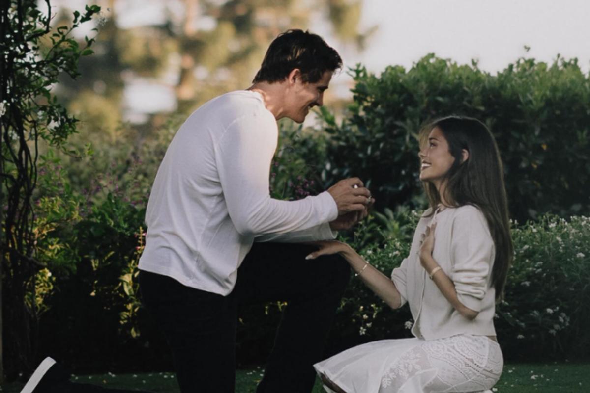 Madison Beer Announces Engagement to NFL Star Justin Herbert on Instagram Madison Beer Announces Engagement to NFL Star Justin Herbert on Instagram