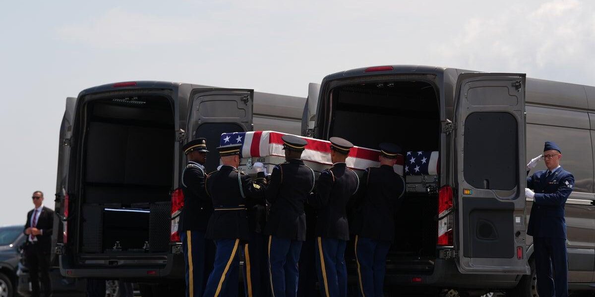 Trump Attends Dignified Transfer of Fallen Service Members at Dover Air Force Base Trump Attends Dignified Transfer of Fallen Service Members at Dover Air Force Base