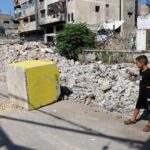 Israel Expands ‘Yellow Line’ Military Zone in Gaza, Displacing Residents Israel Expands ‘Yellow Line’ Military Zone in Gaza, Displacing Residents