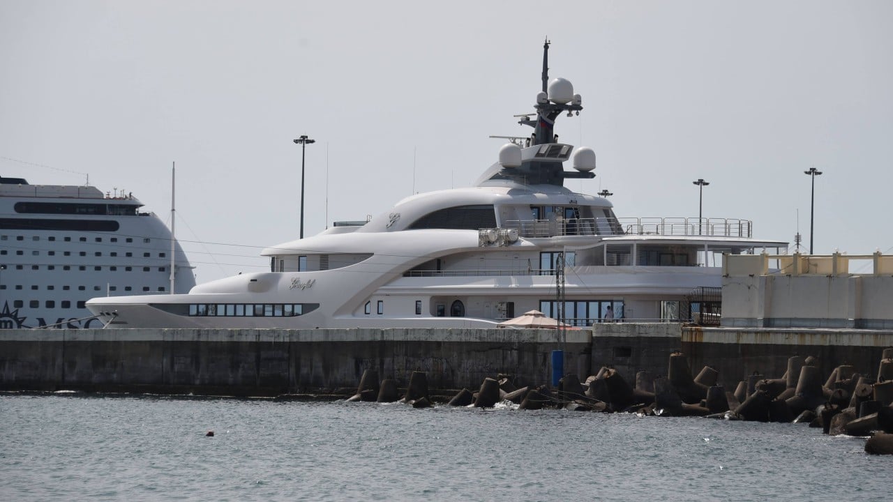 Putin’s Alleged Superyacht, Graceful, Resurfaces Off Denmark After Four Years