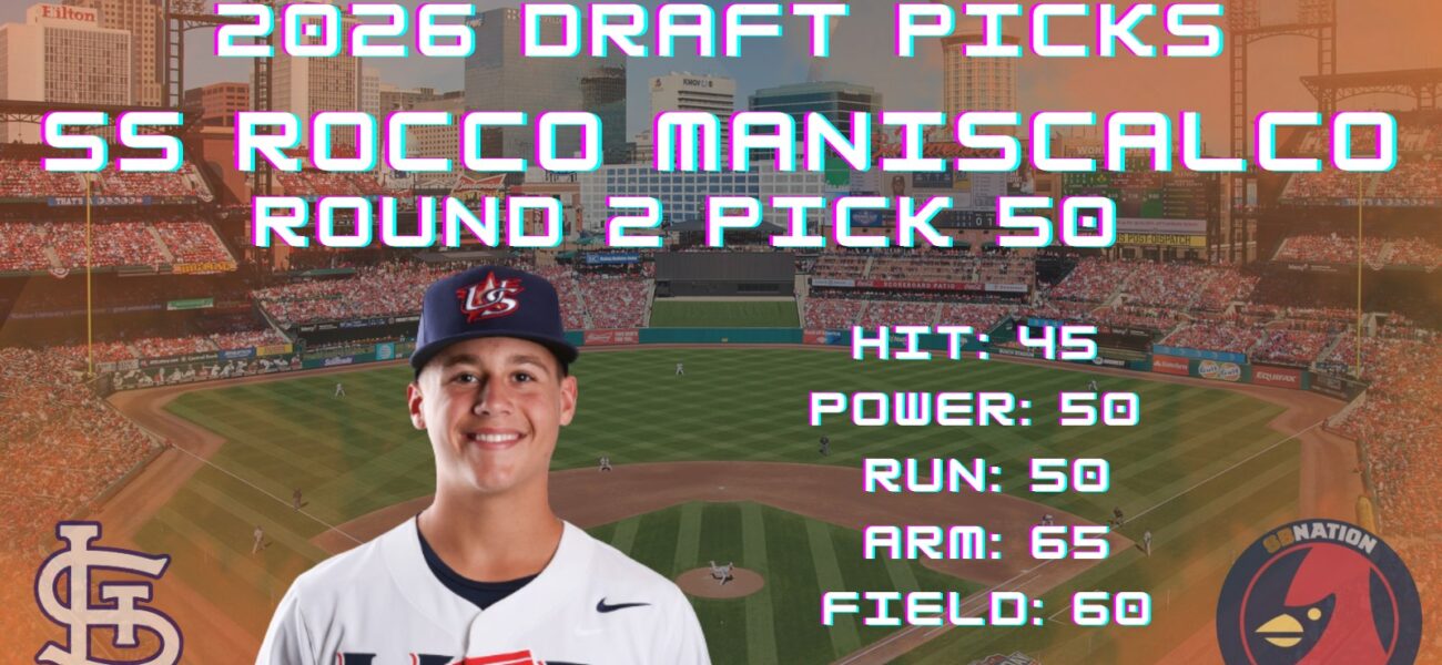 The Price of Promise: Cardinals Place Multi-Million Dollar Bet on a High Schooler’s Potential Swing The Price of Promise: Cardinals Place Multi-Million Dollar Bet on a High Schooler’s Potential Swing