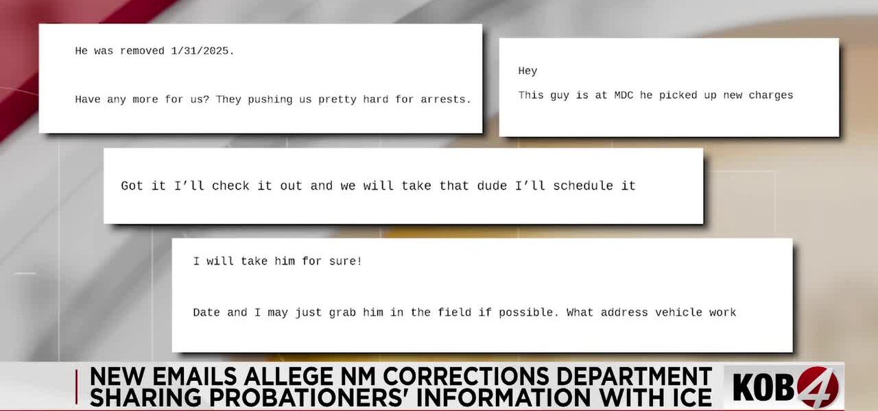 Sanctuary Compromised? New Mexico Officers Accused of ICE Information Leak Sanctuary Compromised? New Mexico Officers Accused of ICE Information Leak