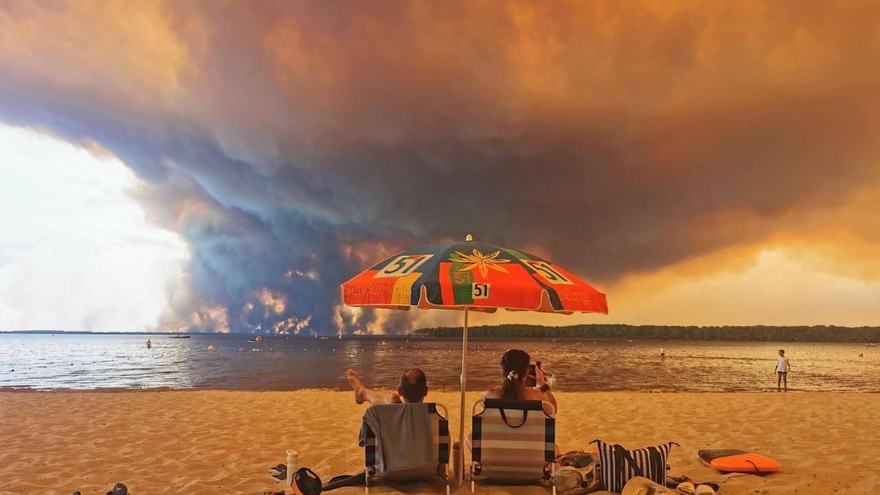 Rare PyroCb Phenomenon Exacerbates Wildfire in Southwest France Rare PyroCb Phenomenon Exacerbates Wildfire in Southwest France