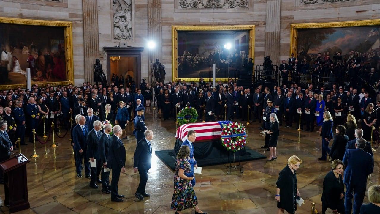 Senator Lindsey Graham Remembered as ‘American Original’ in Washington Memorial Service Senator Lindsey Graham Remembered as ‘American Original’ in Washington Memorial Service