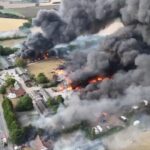 Essex Industrial Fire: Over 100 Firefighters Battle Major Blaze Essex Industrial Fire: Over 100 Firefighters Battle Major Blaze