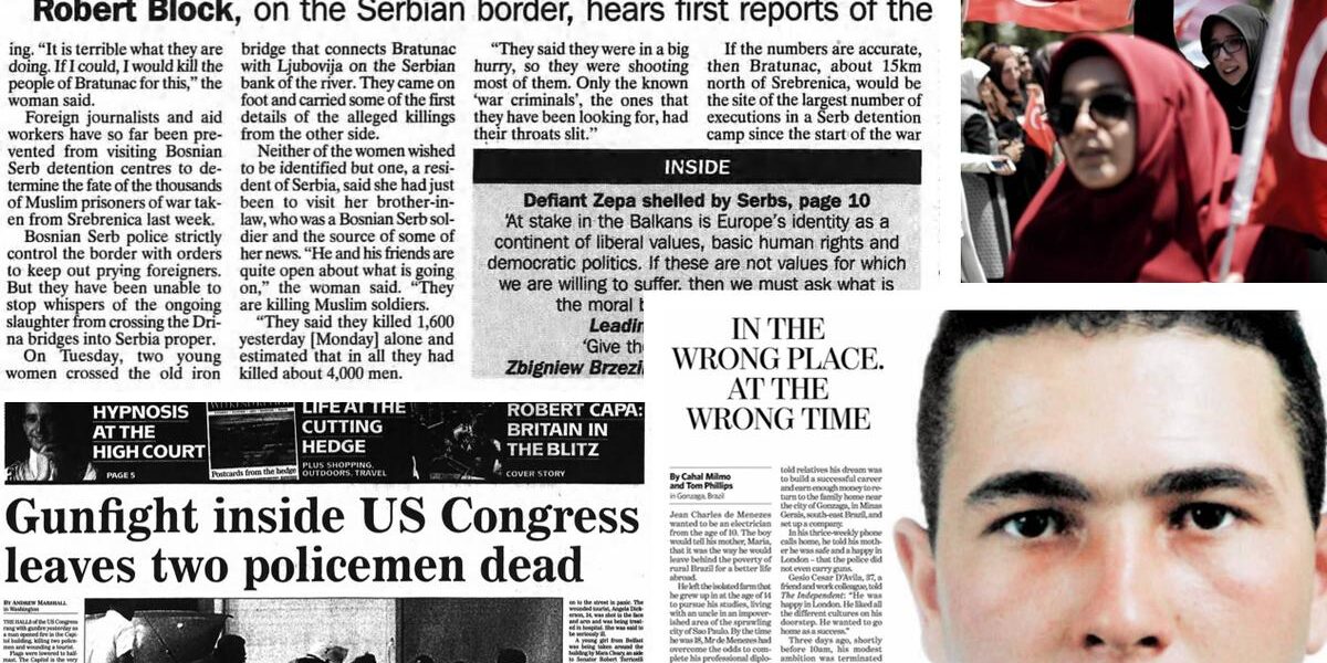 This Week in History: Gunfire in US Congress, Srebrenica Massacre, and Mafia Murder in Sicily This Week in History: Gunfire in US Congress, Srebrenica Massacre, and Mafia Murder in Sicily