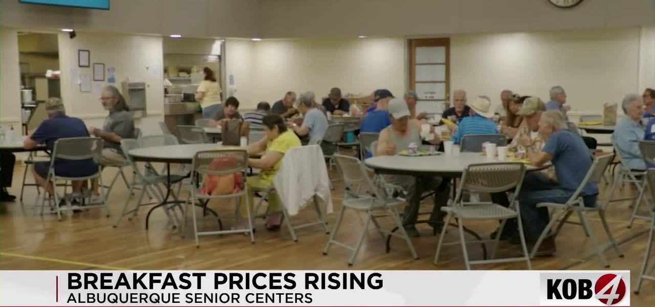 ABQ Seniors’ Breakfast Price Jumps 167%: A Fiscal Pinch ABQ Seniors’ Breakfast Price Jumps 167%: A Fiscal Pinch