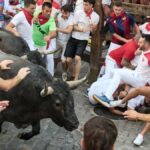 Runner Gored in Face at Spain’s San Fermin Bull Run Runner Gored in Face at Spain’s San Fermin Bull Run
