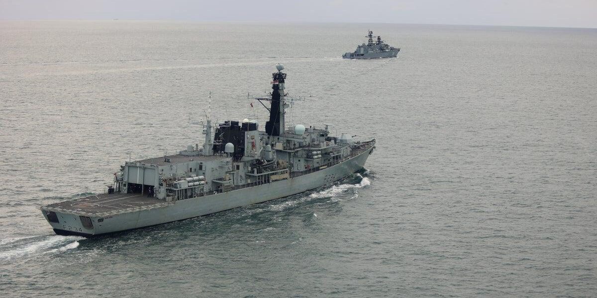 Russian Frigate Conducts Live-Fire Exercise Near UK Coastline Russian Frigate Conducts Live-Fire Exercise Near UK Coastline