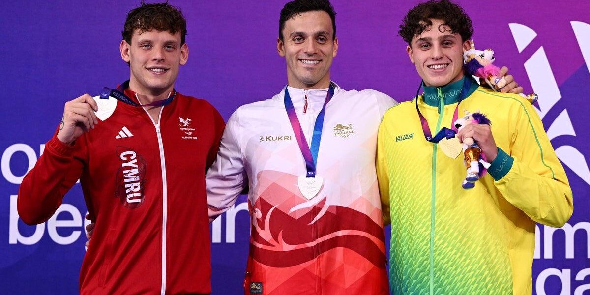 Australian Swimmer Kai Taylor Triumphs in 200m Freestyle at Glasgow Event Australian Swimmer Kai Taylor Triumphs in 200m Freestyle at Glasgow Event
