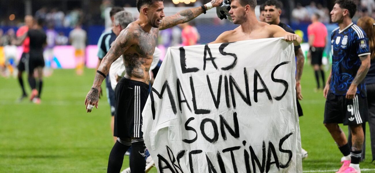 FIFA Launches Disciplinary Case Against Argentina FA Over Falklands Banner Incident FIFA Launches Disciplinary Case Against Argentina FA Over Falklands Banner Incident