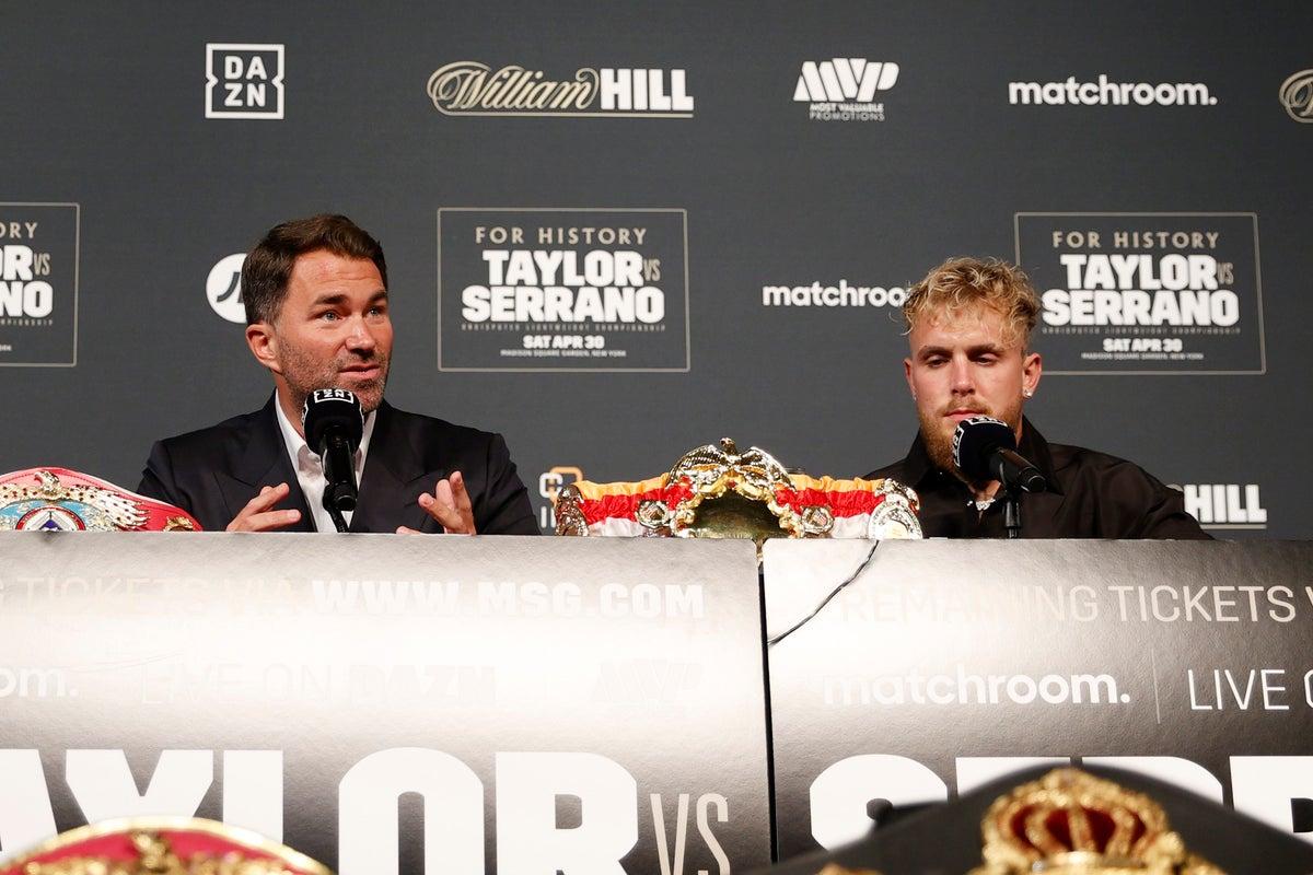 Jake Paul and Eddie Hearn Unite in Unexpected Alliance for Women’s Boxing Jake Paul and Eddie Hearn Unite in Unexpected Alliance for Women’s Boxing