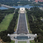 Fading Empire: National Mall’s ‘American Flag Blue’ Recedes to Grim Grey Fading Empire: National Mall’s ‘American Flag Blue’ Recedes to Grim Grey