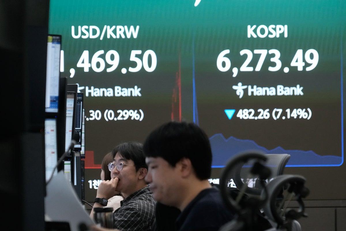Kospi Index Plummets Over 9% Amid Heavy Chipmaking Stock Sell-Off Kospi Index Plummets Over 9% Amid Heavy Chipmaking Stock Sell-Off