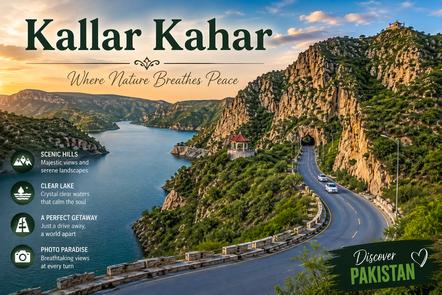 The Road That Finally Goes Around Kallar Kahar The Road That Finally Goes Around Kallar Kahar